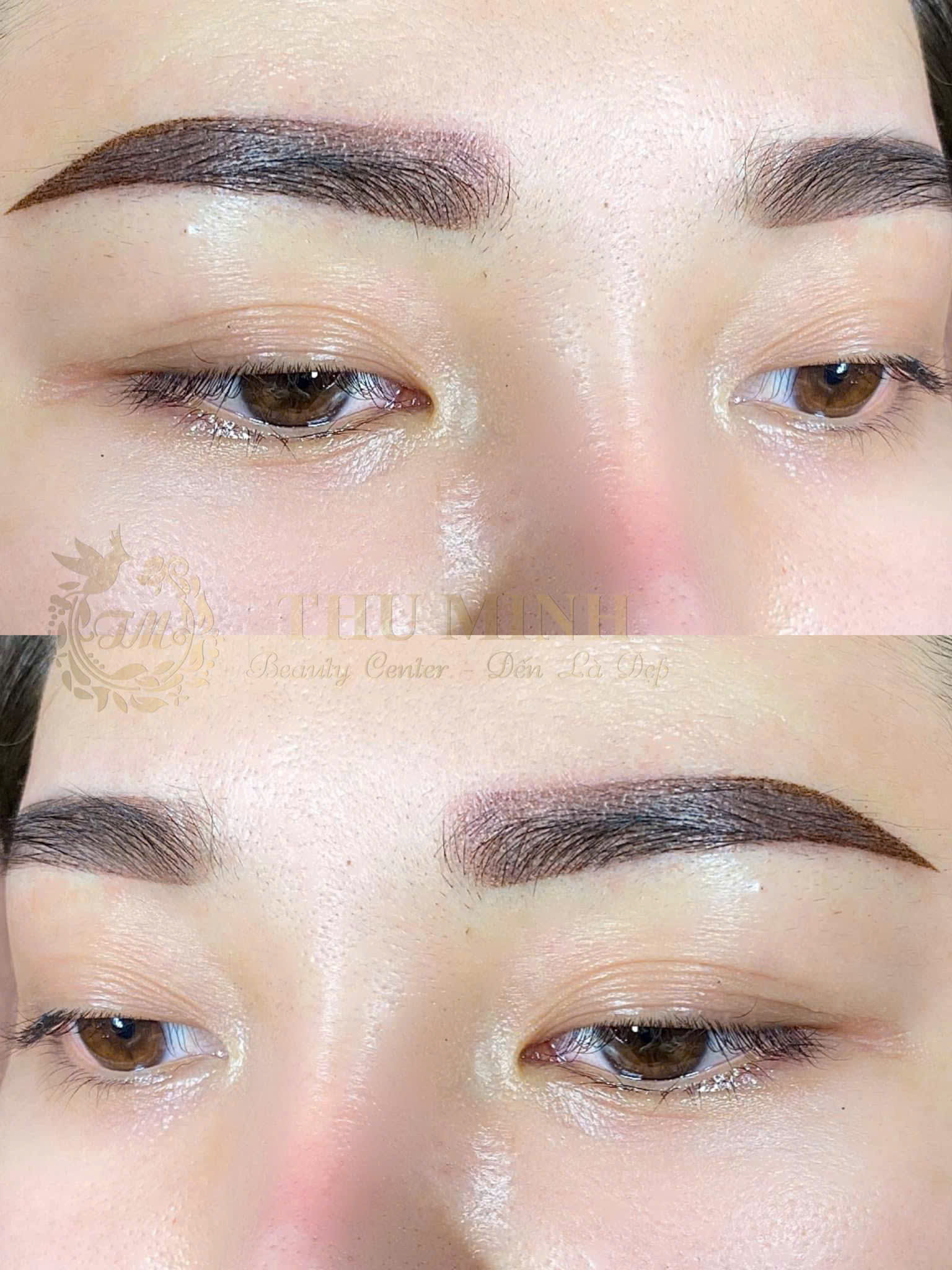 phun mày tán bột