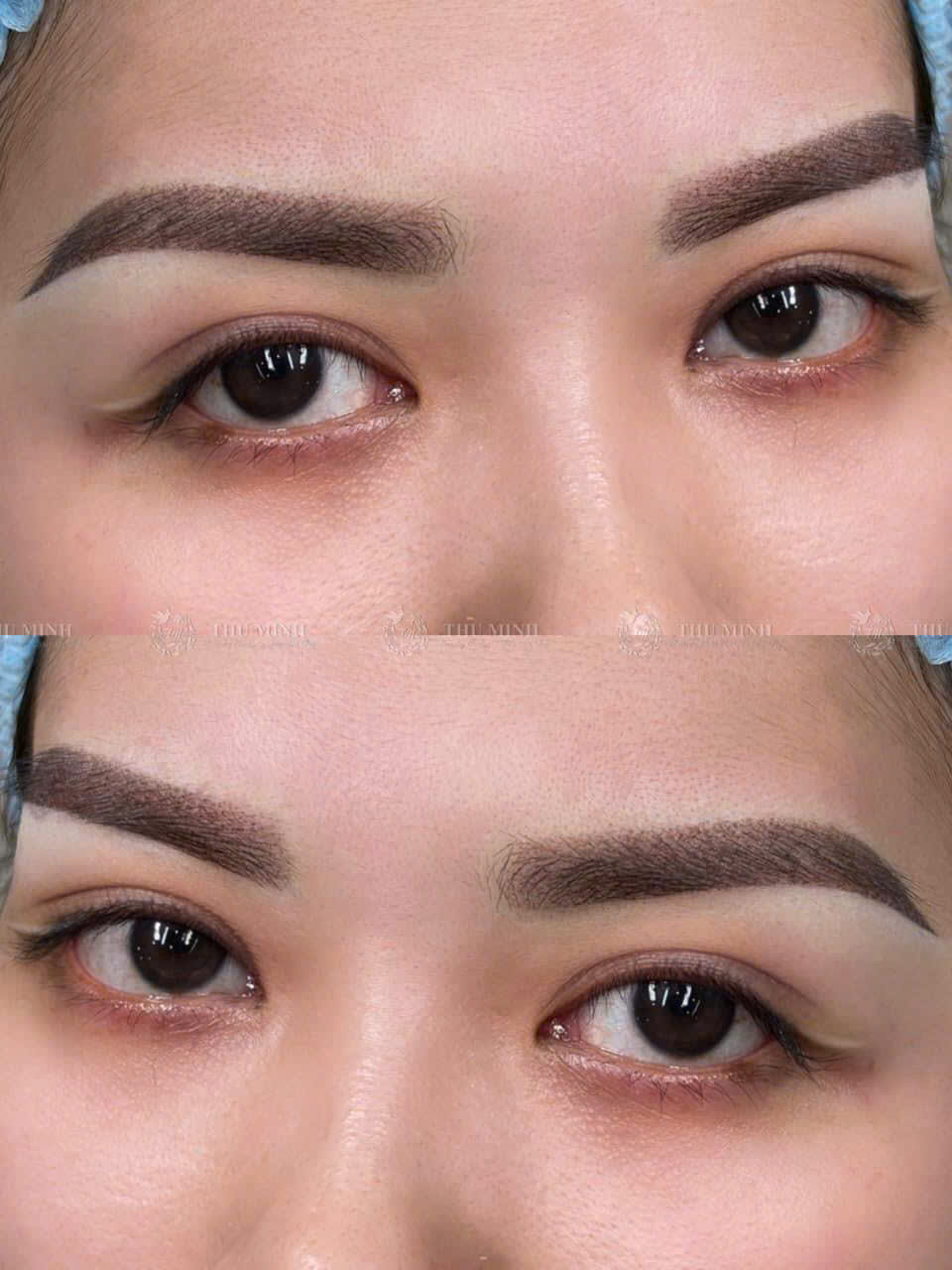 phun mày tán bột